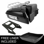 Chopped Trunk Backrest Mount Rack for Harley Electra Road King Glide (2014–2026)
