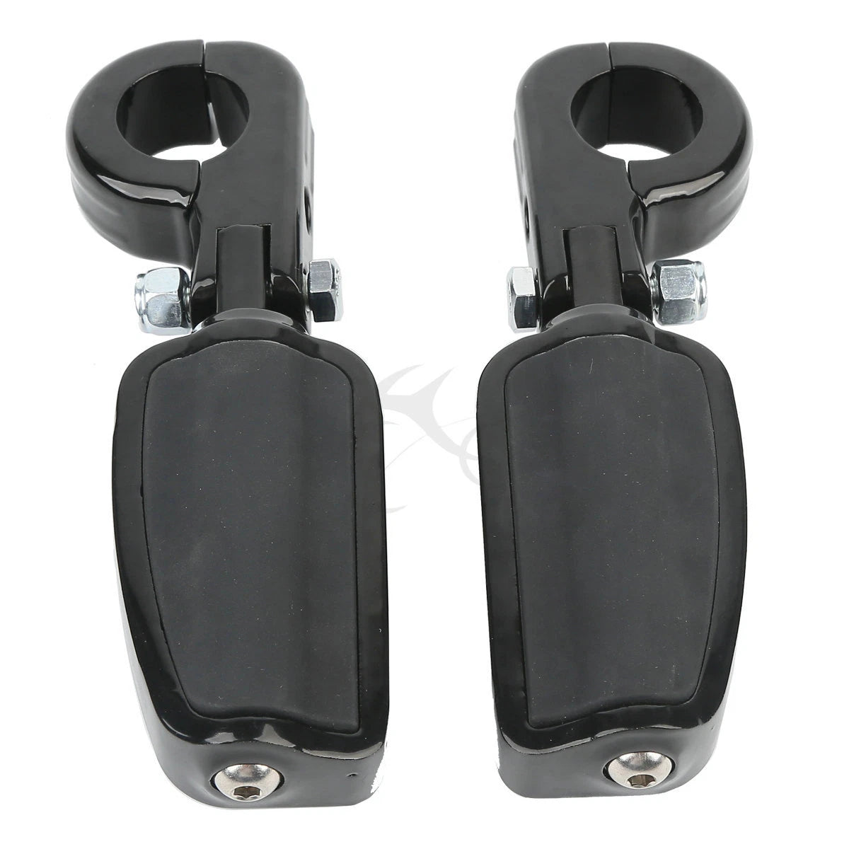 1 1/4" Highway Bar Foot Pegs for Harley Softail Fatboy Deluxe