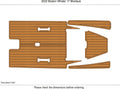 EVA Pad Flooring Mat for Boston Whaler 17 Montauk (2022)