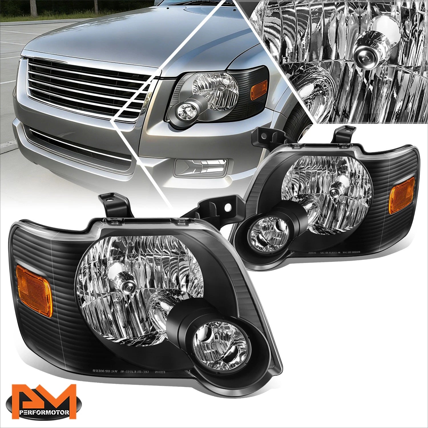 Right Side Headlight Lamp for Express Savana 1500-4500 (2003–2024)