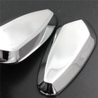 Mirror Block Off Base Plates for Yamaha R6 (1999–2009) Chrome