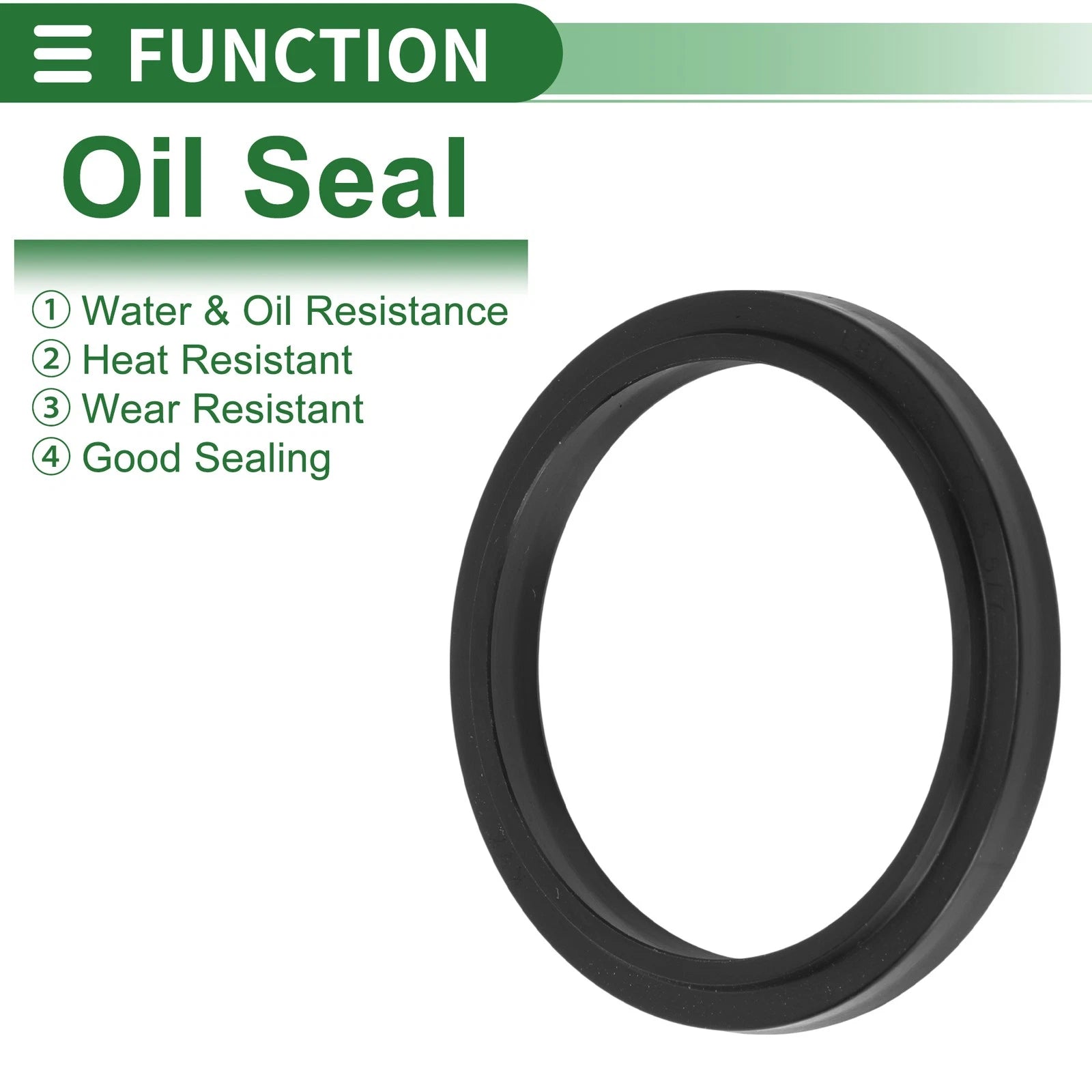 Set of 5 Oil Seal Rotary Shaft Seal NBR Rubber 50x60x5.5mm