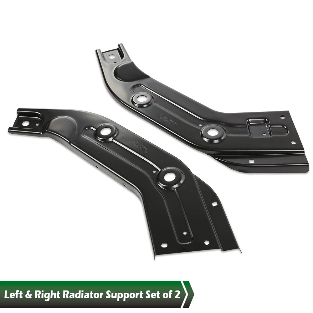 Set of 2 Radiator Support for Volkswagen Passat (2012–2015)