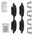 Set of 4 Rear Ceramic Brake Pads for Pontiac G5 G6 Pursuit/Saturn Aura Ion D1033