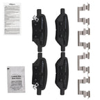 Set of 4 Rear Ceramic Brake Pads for Pontiac G5 G6 Pursuit/Saturn Aura Ion D1033