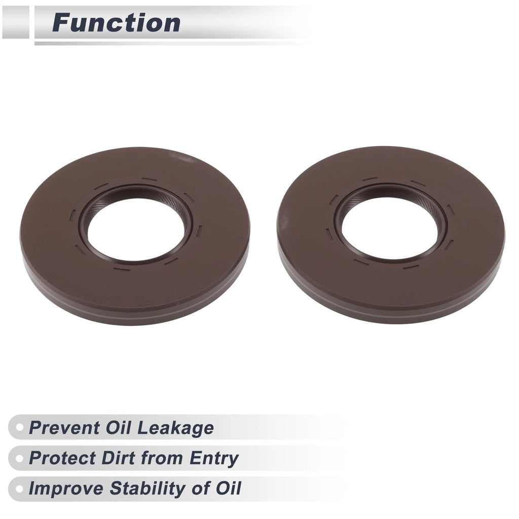 Set of 2 Engine Crankshaft Seals for Lexus LX470 (1998–2005) TCS46036
