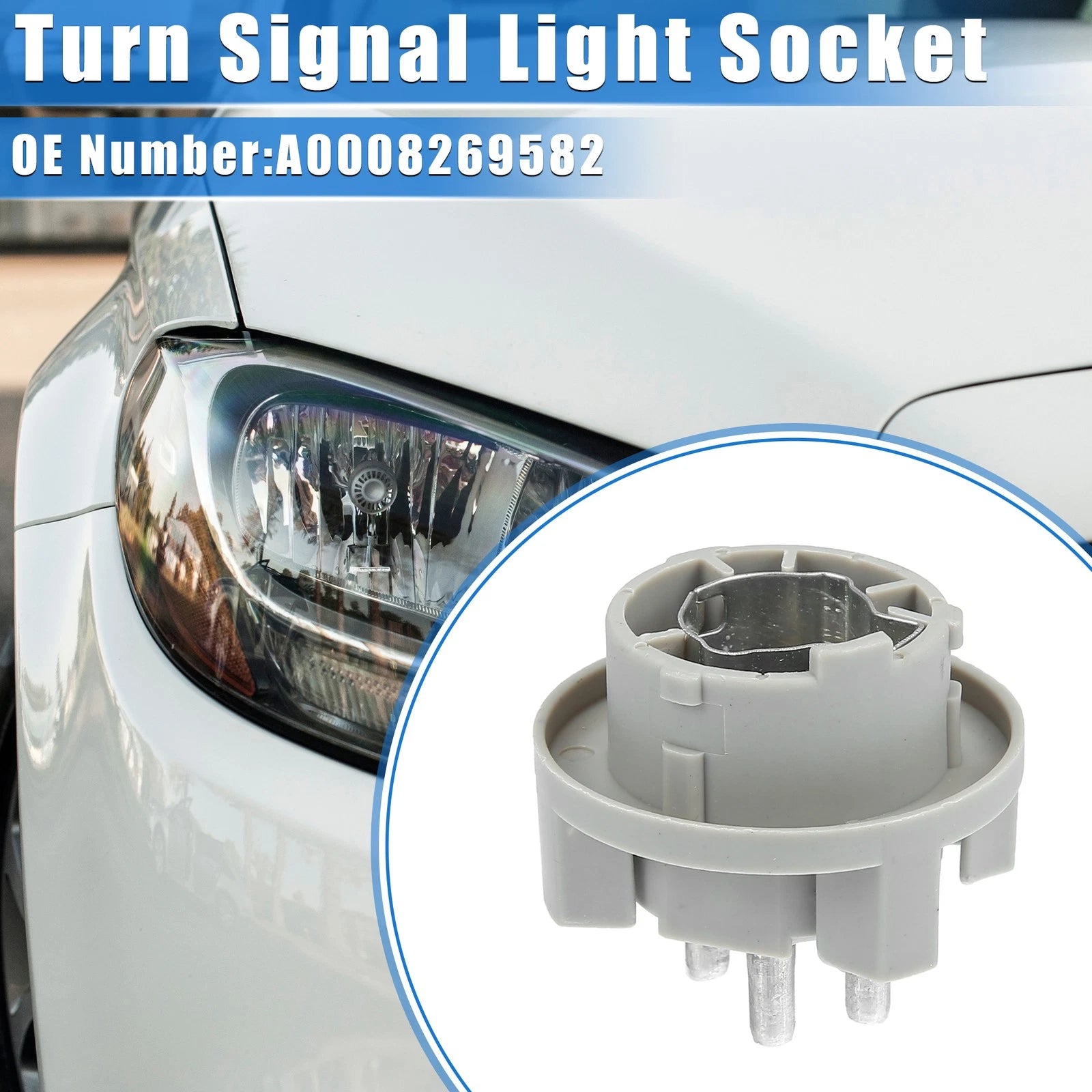 Turn Signal Light Sockets for Mercedes-Benz 300 500 SL (1990–1993) A0008269582