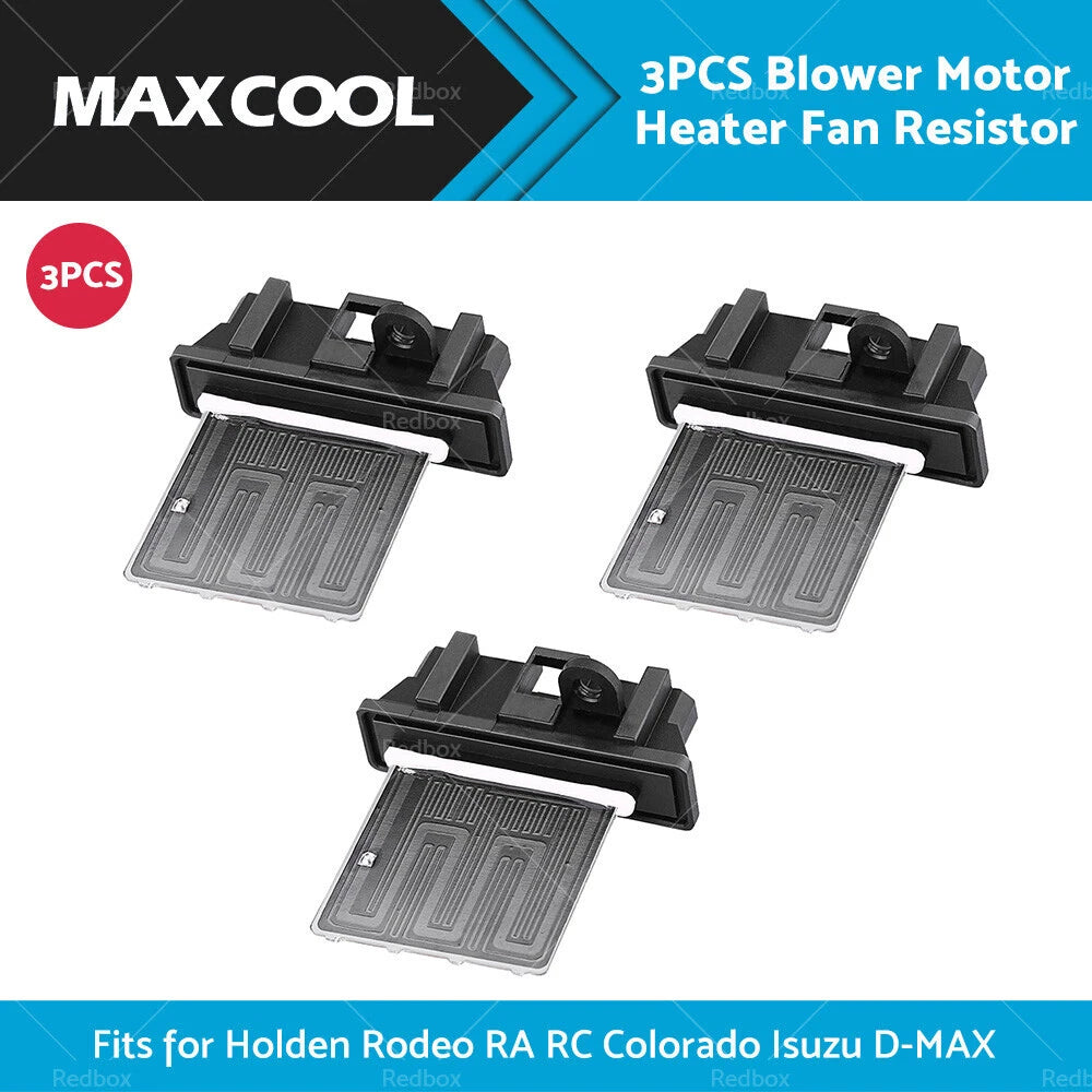 Blower Motor Resistor for Holden Rodeo RA RC Colorado Isuzu D-MAX (2003–2012)