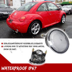 2X Clear Lens Rear Bumper Backup Lights for VW Beetle (1998–2005)