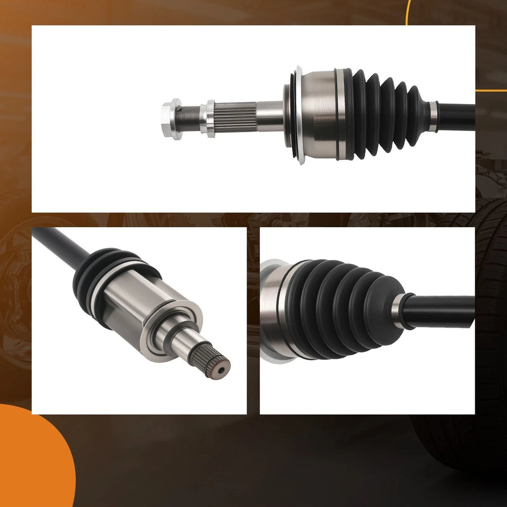Front CV Axle Shaft Kit for Toyota Tundra (2000–2006), Sequoia (2001–2007) 4WD