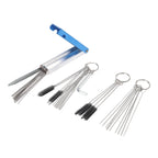 Carburetor Brush Tools Set of 4 for Cars and Motorcycles