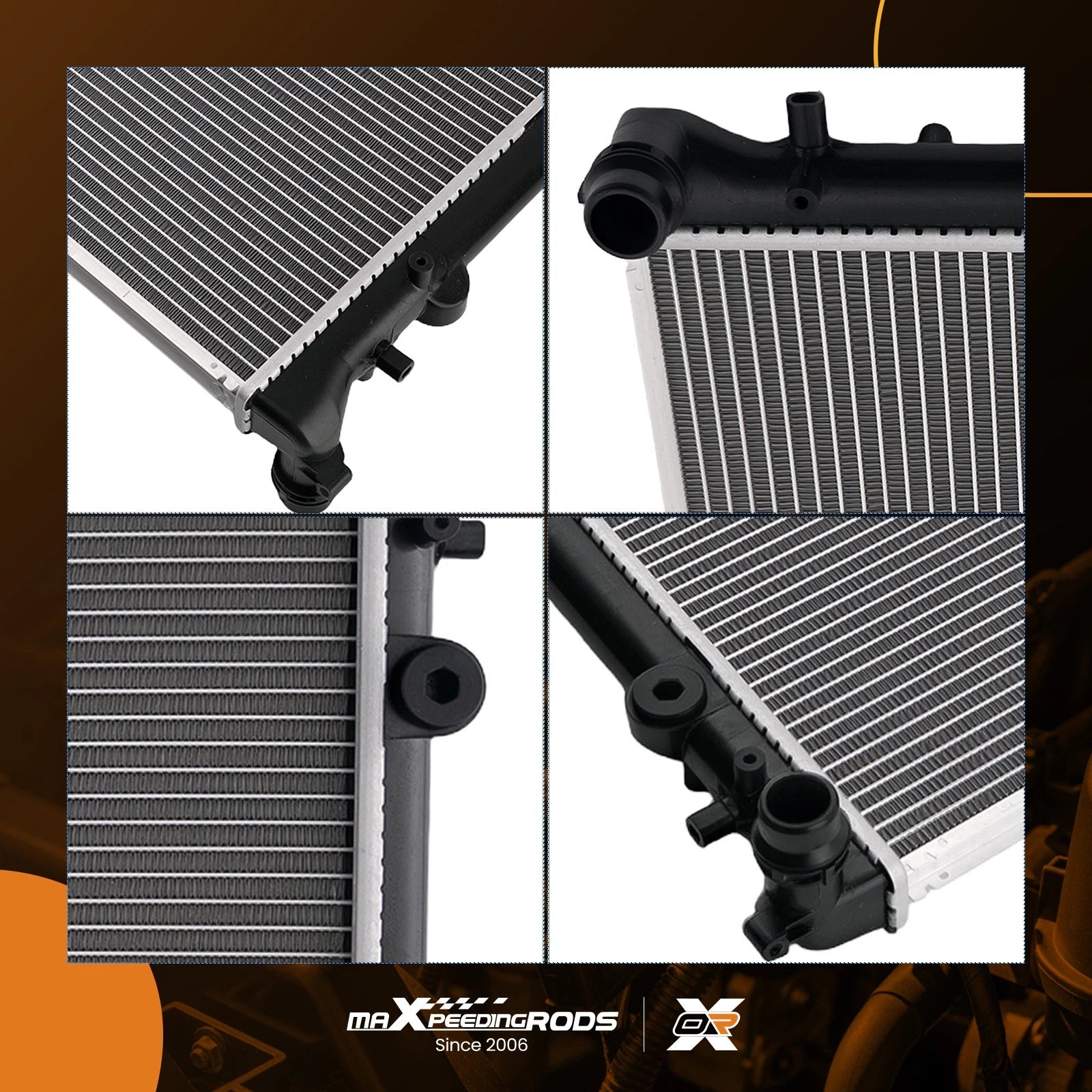 Coolant Radiator for VW Golf Jetta GTI (1999-2006)