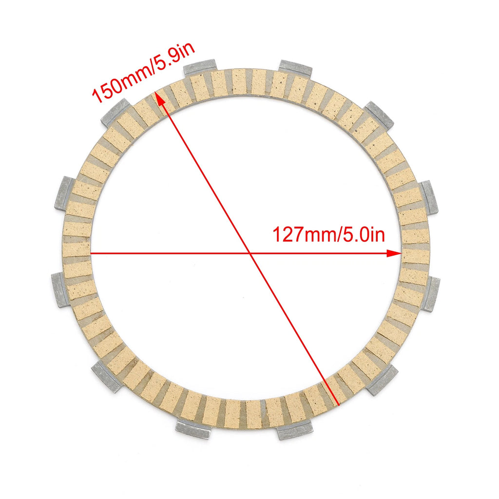 Clutch Friction Plate Kit for Suzuki DL1050 V-Strom 1050 (2020–2024) 21441-31J00