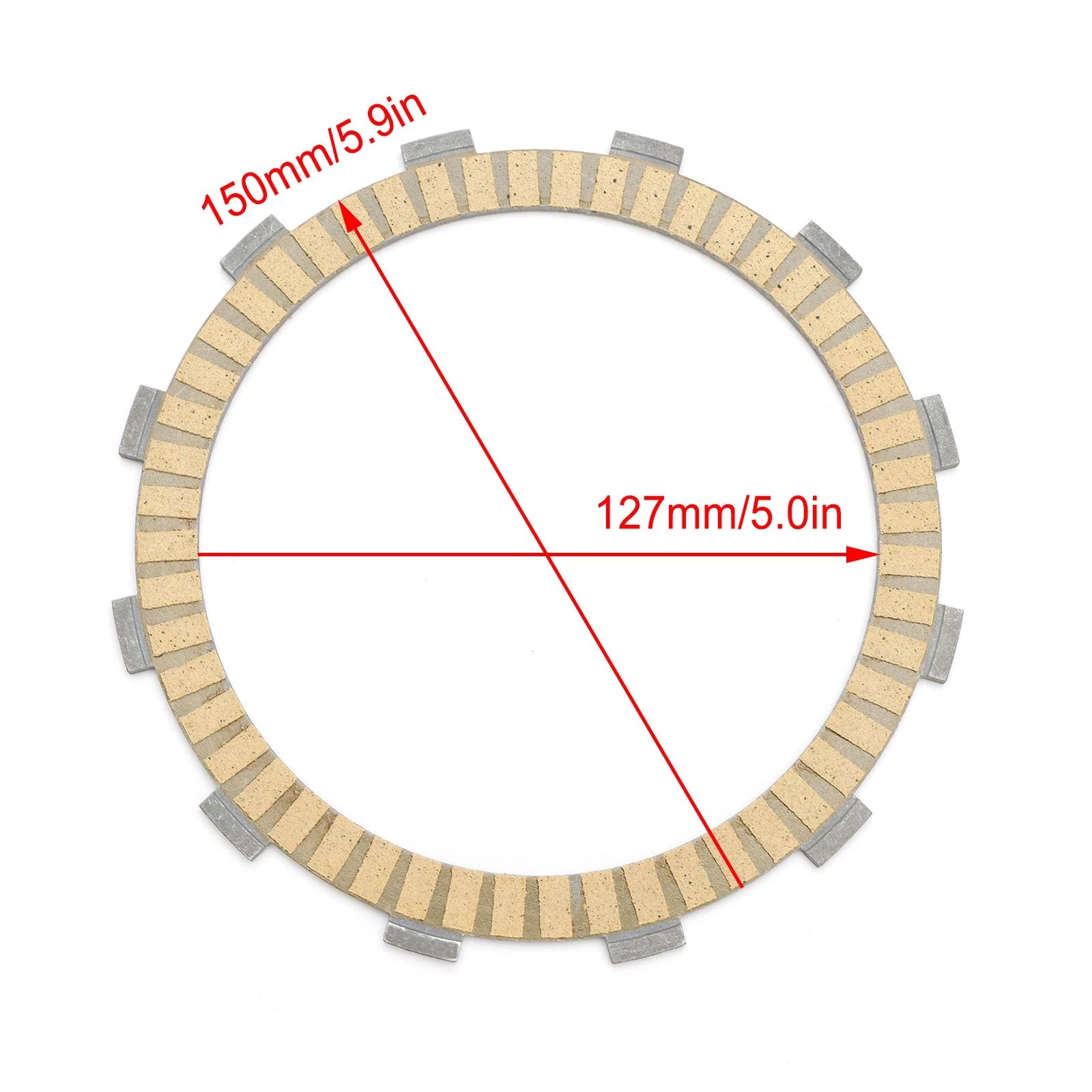 Clutch Friction Plate Kit for Suzuki DL1050 V-Strom 1050 (2020–2024) 21441-31J00