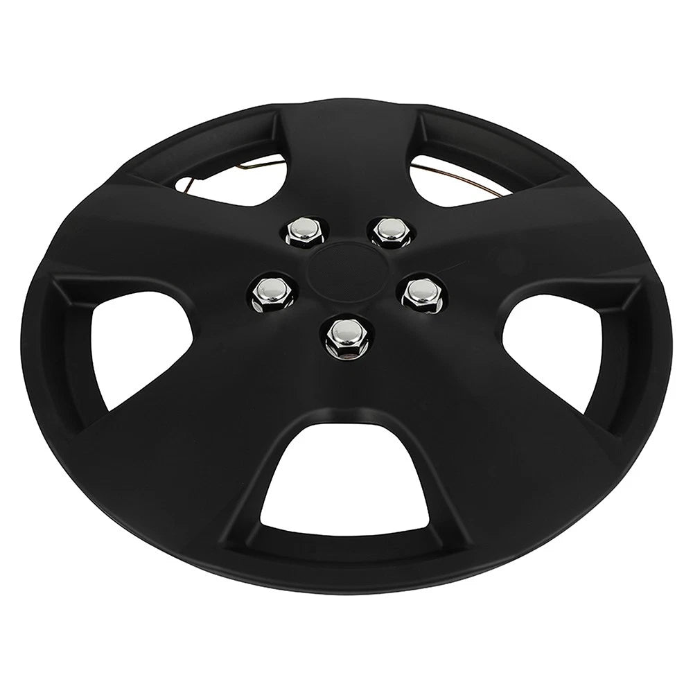Set of 4 Wheel Hub Caps for R15 Tire & Rim (Fits 15" Wheels)