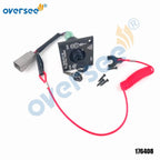 Single Engine Ignition Starter Cut Off Key Switch Kit for Johnson (W/CO)
