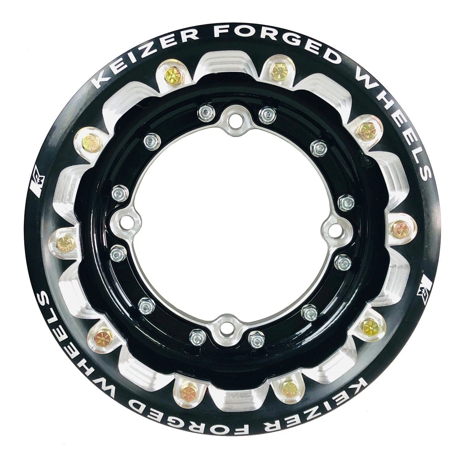 Keizer Racing Forged Dual Beadlock Wheels Set of 2 for Suzuki LTR450 LTZ400 (2006–2023)