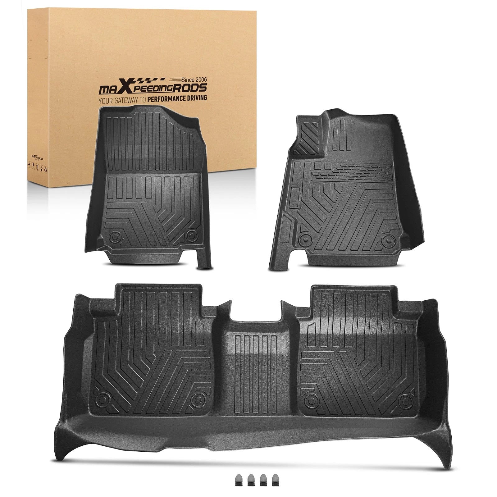 Set of 4 Floor Mats for Toyota Camry (2012-2017)