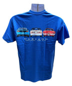 Ford Mustang Collect Em All Blue T-Shirt for Ford Mustang (1965–2024)