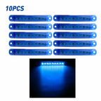 Set of 10 Blue LED Rock Lights for Off Road Truck Car ATV SUV