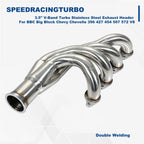 Exhaust Header for Chevy Big Block V8 (396, 427, 454, 507, 572)