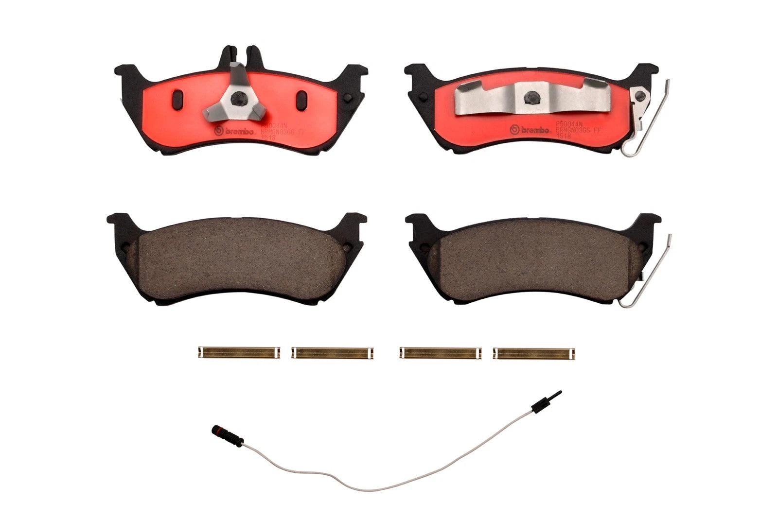 Rear Disc Ceramic Brake Pad Set for Mercedes W163 ML320 ML350 ML430 (1998–2005)