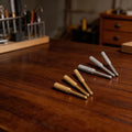 6 Pieces Diamond Grinding Burr Set for Electric Saw Chain Grinder (4mm, 48mm, 55mm)
