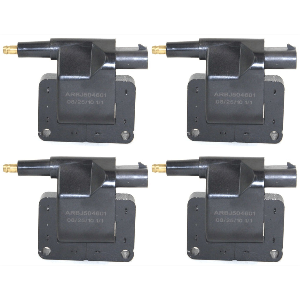 Ignition Coils Set of 4 for Ram Dodge Jeep (Truck Van Le Baron Dakota Cherokee)