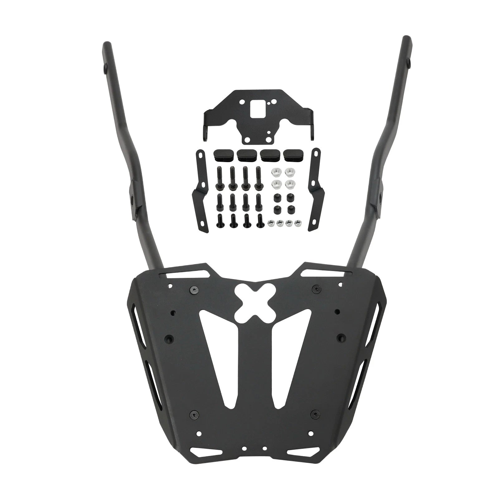 Rear Rack Tube Type Black Top Carrier for Kawasaki Z900 (2017–2023)