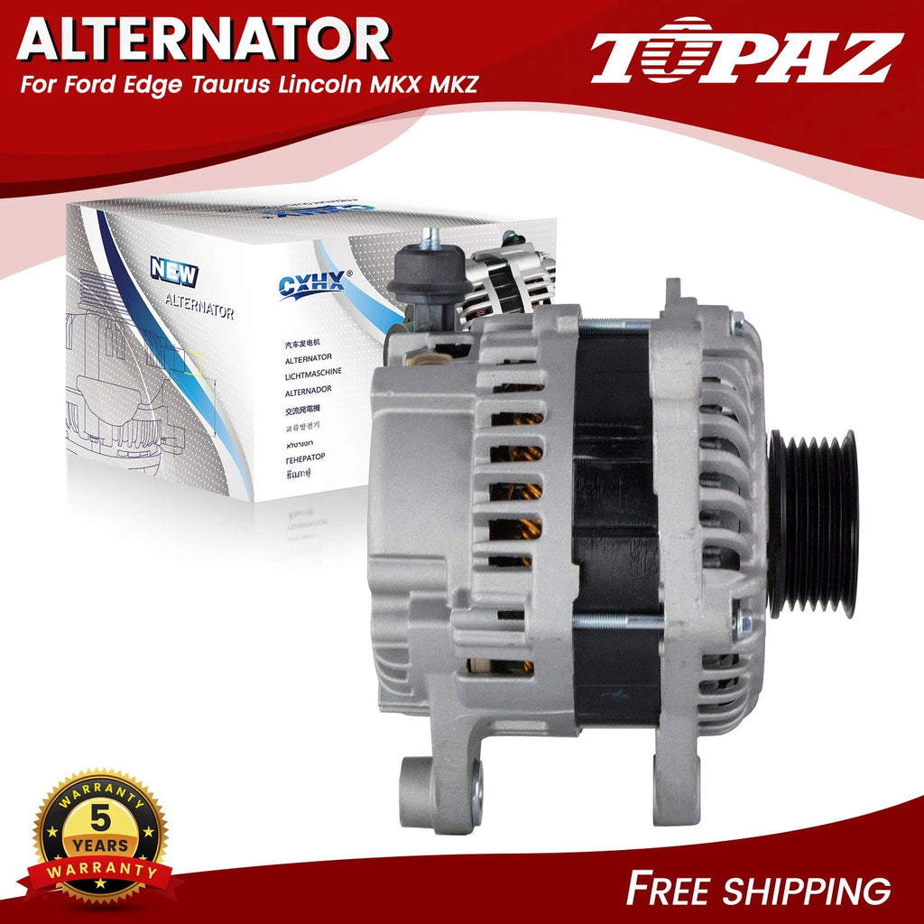 12V Alternator for Ford Edge (2007–2014), Fusion (2010–2012), Taurus (2010–2012)