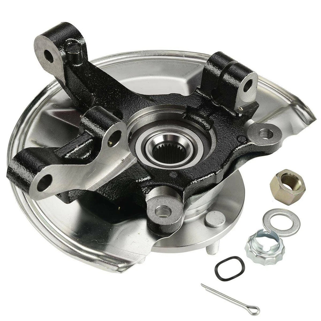 Front Steering Knuckle & Hub Bearing Pair for Jeep Compass (2007-2017)