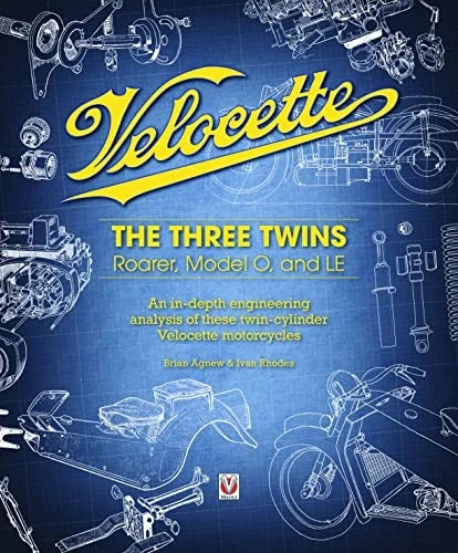 Velocette Twin-Cylinder Bikes Engineering Insights Book for Various Models