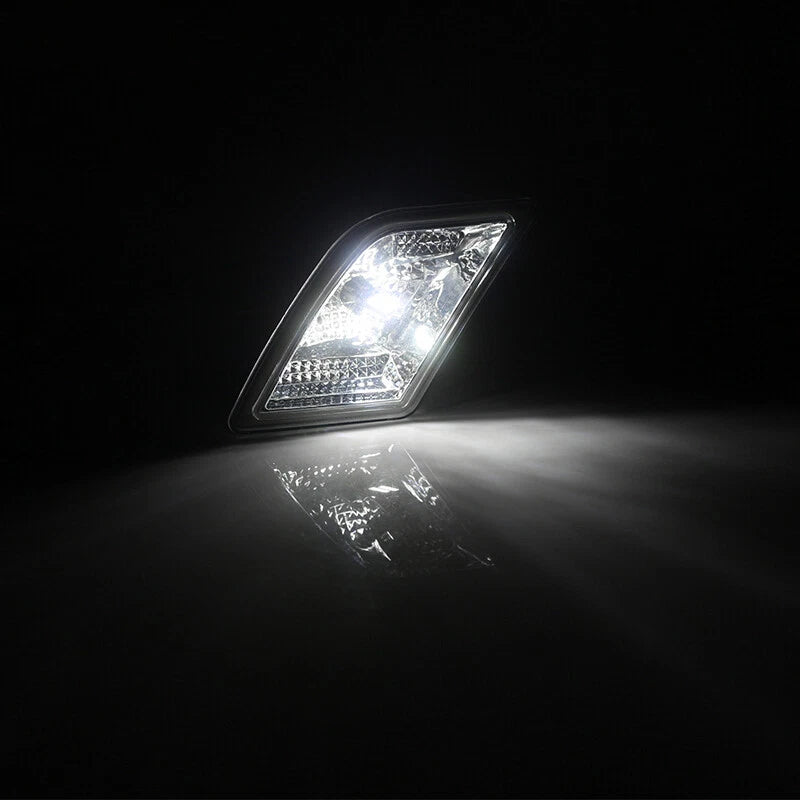 White LED Side Marker Lamps for Mercedes Benz W204 C-Class (2008–2011)