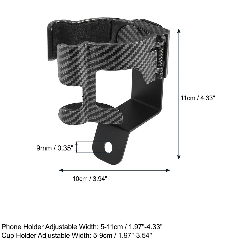 Cup Mount Holder for Suzuki Jimny (2019–2021) Carbon Fiber Pattern 743151281279
