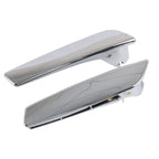 Pair Chrome Inside Door Handle Repair Kit for Chevy Silverado GMC Sierra (2007–2014)