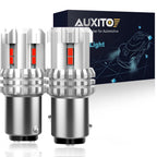 AUXITO BAY15D 1157 P21/5W Red LED Brake Stop Tail Light Bulb for