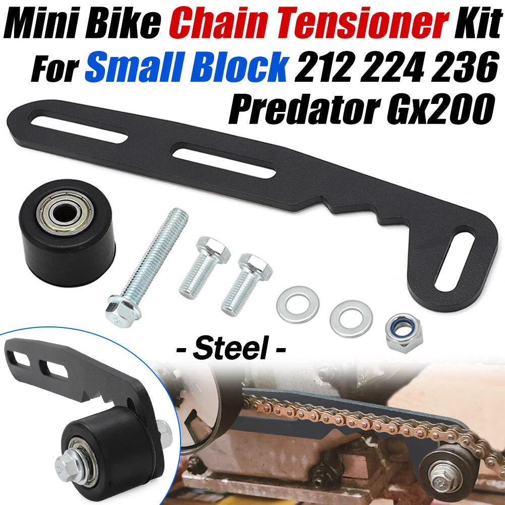 Chain Tensioner Kit for Mini Bike Small Block 212 224 236 Predator GX200