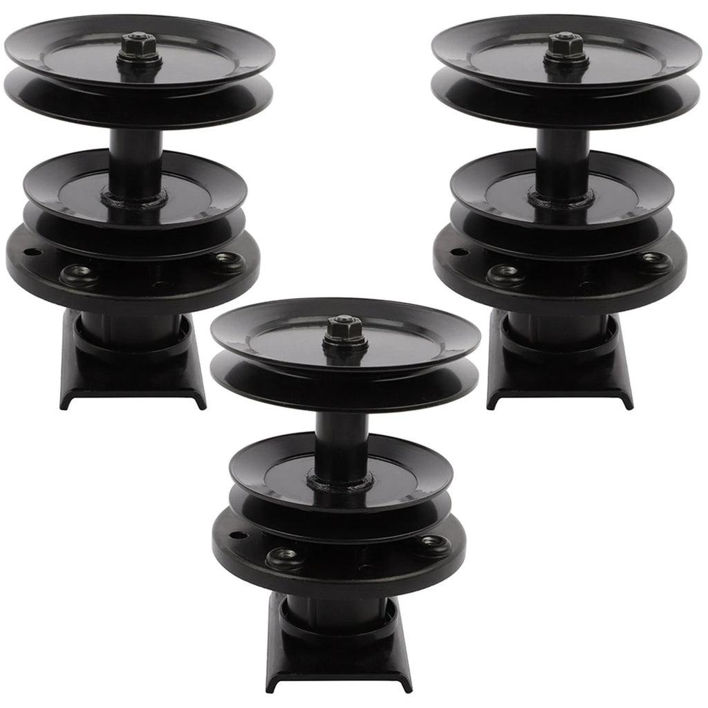 3PK Spindle Assy for AYP Husqvarna Poulan Craftsman (121704X, 121705X, 532121705)