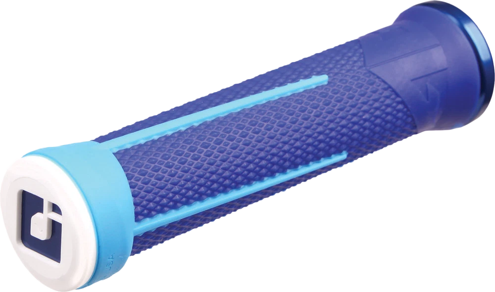 ODI Ag 1 MTB/BMX Grips 135mm for Bicycle Control (Bright Blue, Light Blue)