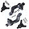 Set of 4 Front Lower Upper Ball Joints for Toyota Tacoma (1995–2004)