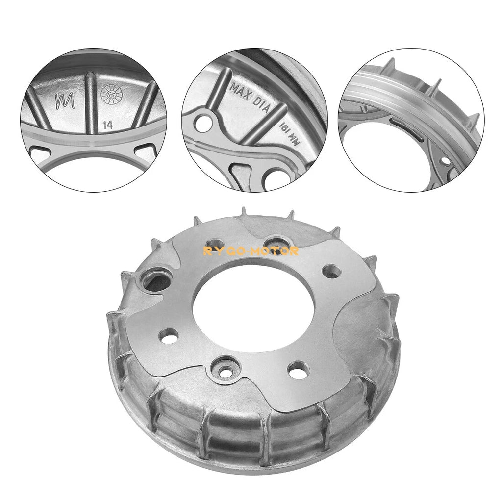 Front Brake Drum Hub for Honda TRX300FW FourTrax 300 1988–2000