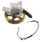 Power Steering Pump with Pulley and Hose for Honda Odyssey