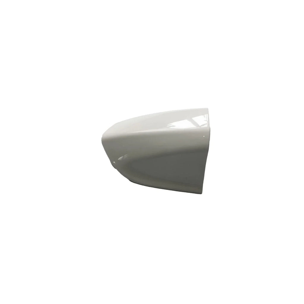 ABS White Left Driver Door Handle Key Cover Bezel for Ford Mustang (2015–2021)