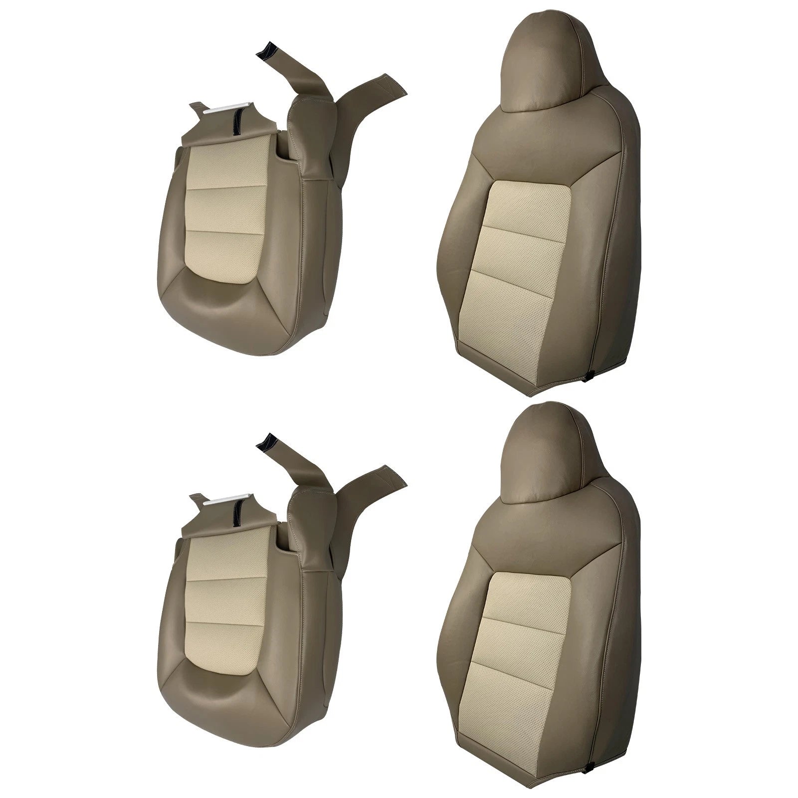 Set of 2 Front Seat Covers for Ford Expedition Eddie Bauer (2003–2006)