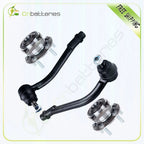 2X Front Wheel Hub & Bearing Assembly + 2X Outer Tie Rod Kit for Kia Sorento
