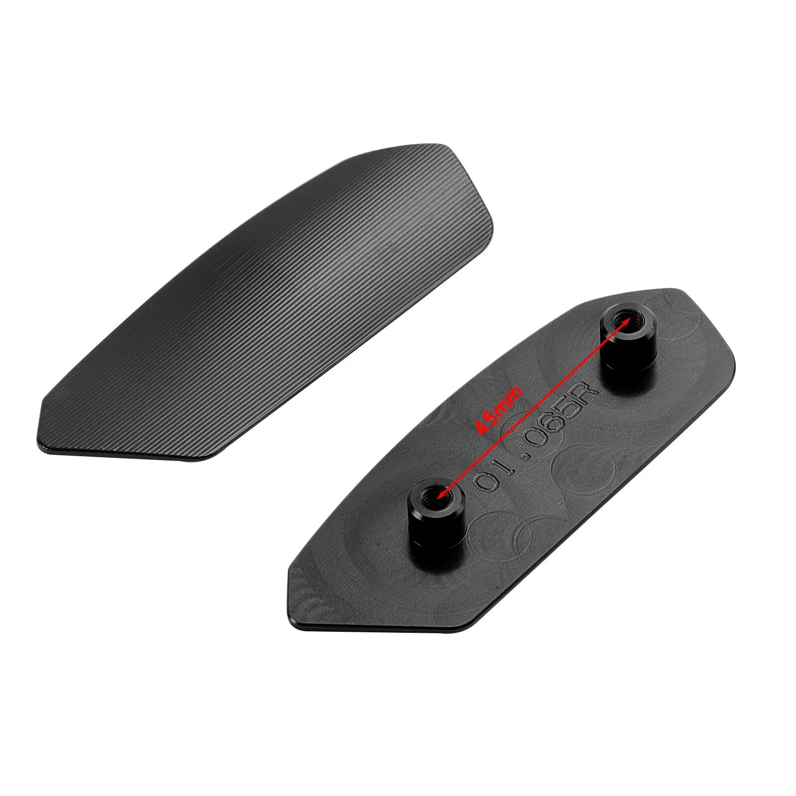 Black Mirror Delete Blanking Block Off Plates for Suzuki GSX-R 1000 (2017–2024)
