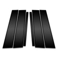 6pc Carbon Fiber Pillar Post Covers for 2020-2023 Mercedes-Benz GL Class
