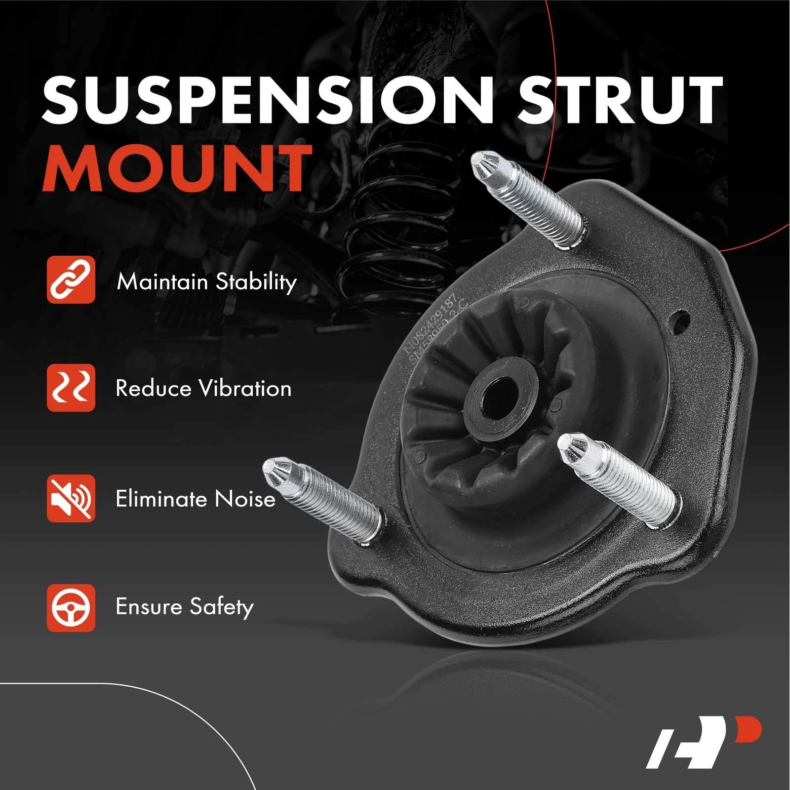 2Pcs Suspension Strut Mount for Chevrolet Colorado GMC Canyon (2004–2012)