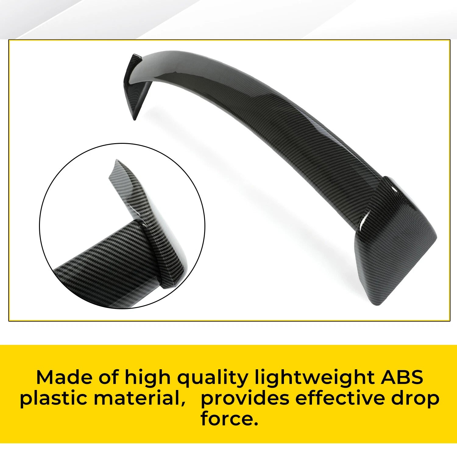 Carbon Fiber Rear Window Roof Spoiler for Subaru Impreza WRX STI (2002–2007)