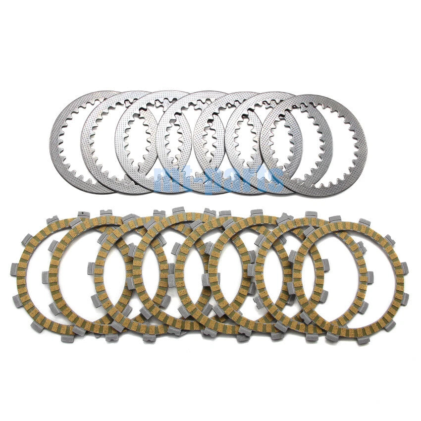Clutch Friction Disc Plate Kit for Suzuki GSX400 FJ/FK/FAK/FL (1988–1990)